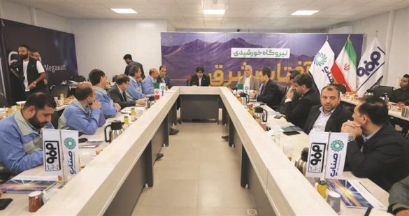 06 3 585x309 - احداث بزرگ‌ترین نیروگاه خورشیدی کشور؛ گام بلند فولاد مبارکه برای تحقق فولاد سبز و پایداری انرژی