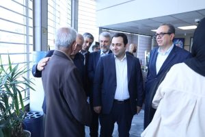 01 6 300x200 - بازدید مدیرعامل و رئیس هیأت‌مدیره بانک صادرات از شعب تهران