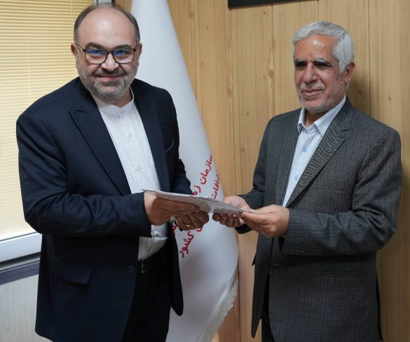 02 2 585x488 - معارفه مدیران تازه در سازمان زمین&zwnj;شناسی و اکتشافات معدنی